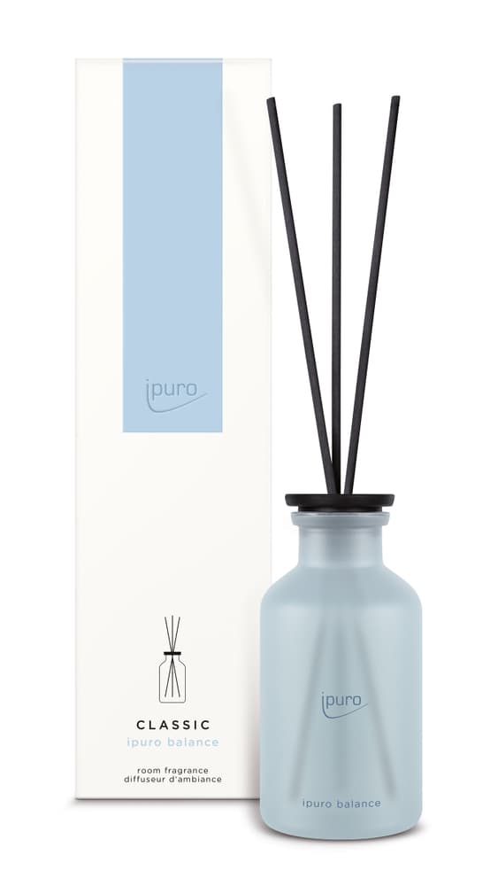 Classic balance Parfum d'ambiance Ipuro 658180500000 Couleur Bleu clair Dimensions L: 7.9 cm x L: 7.9 cm x H: 29.6 cm Photo no. 1