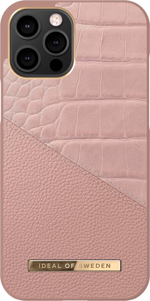 Copertina rigida di design Rose Smoke Croco Cover smartphone iDeal of Sweden 785300177663 N. figura 1