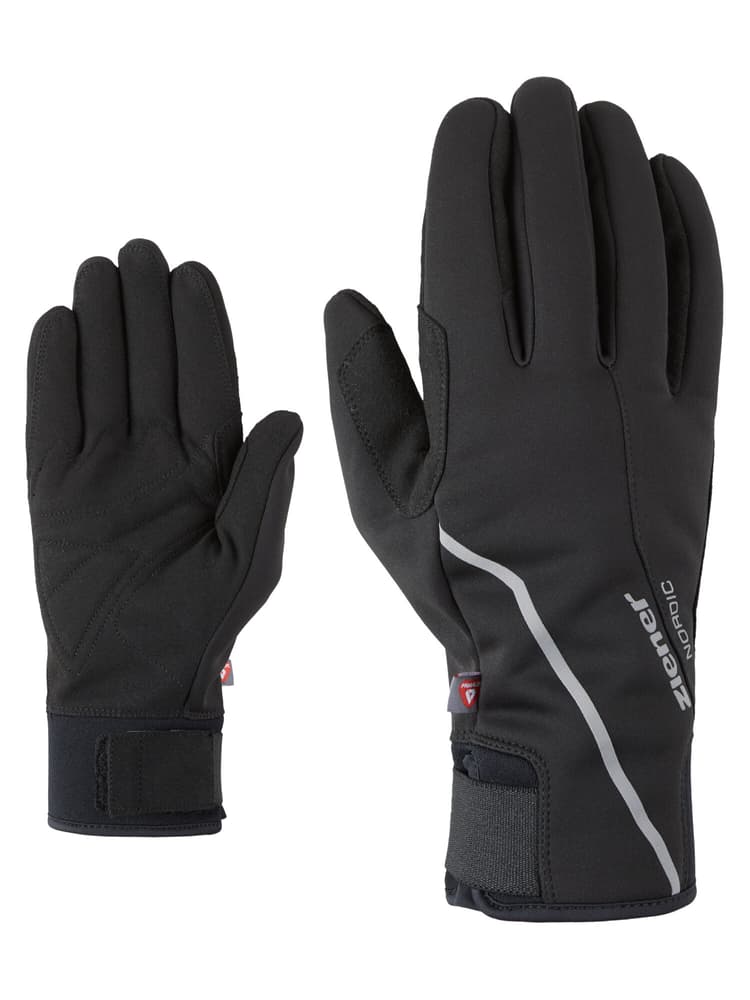 ULTIMO PR glove crosscountry Guanti da sci di fondo Ziener 498557307520 Taglie 7.5 Colore nero N. figura 1