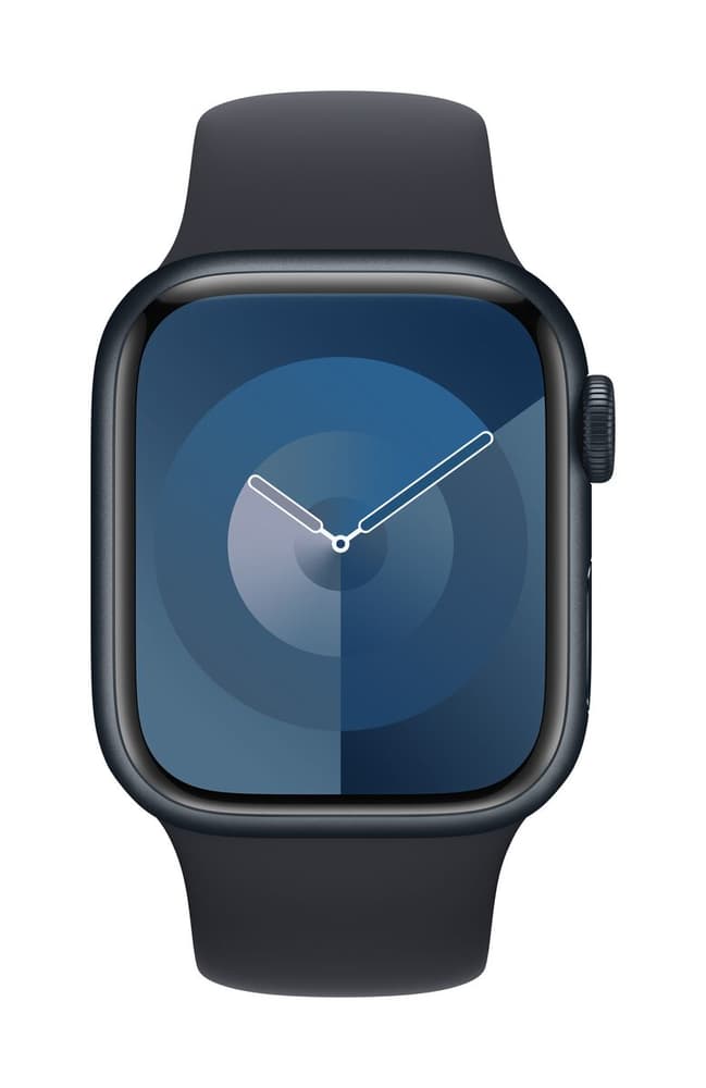 Watch Series 9 GPS + Cellular 45mm Midnight Aluminium Case with Midnight Sport Band - M/L Montre connectée Apple 785302407315 Photo no. 1