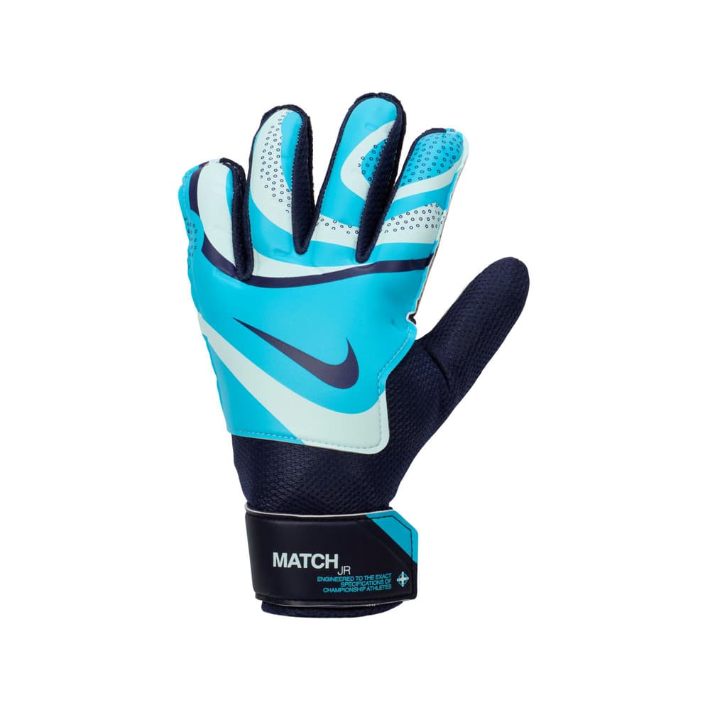 Match Jr. Guanti da portiere Nike 461991605041 Taglie 5 Colore blu chiaro N. figura 1