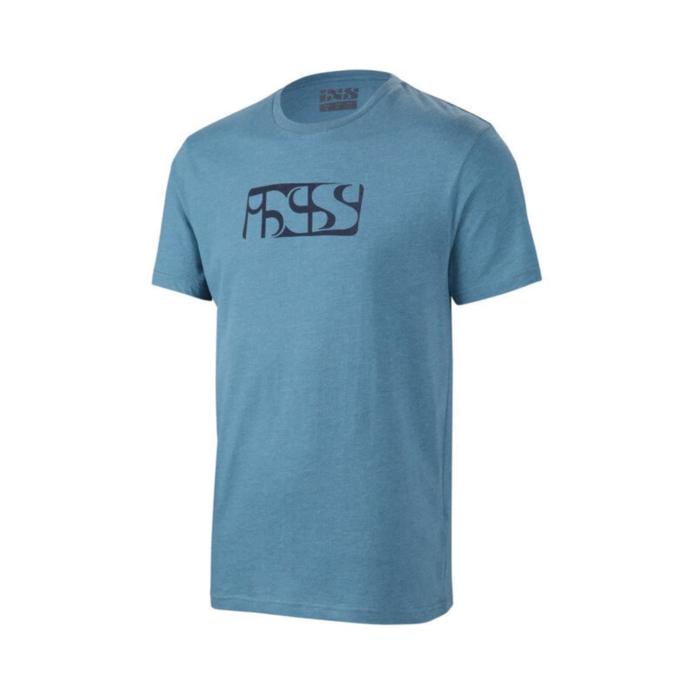 iXS Brand Tee T-shirt iXS 469487500640 Taglie XL Colore blu N. figura 1