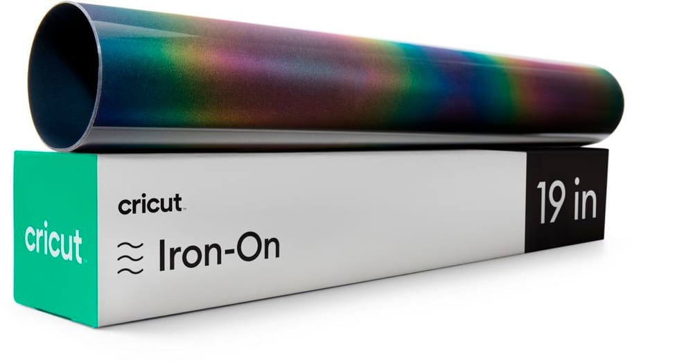 Iron-On Pellicola riflettente arcobaleno Materiali da taglio per plotter Cricut 669603500000 N. figura 1