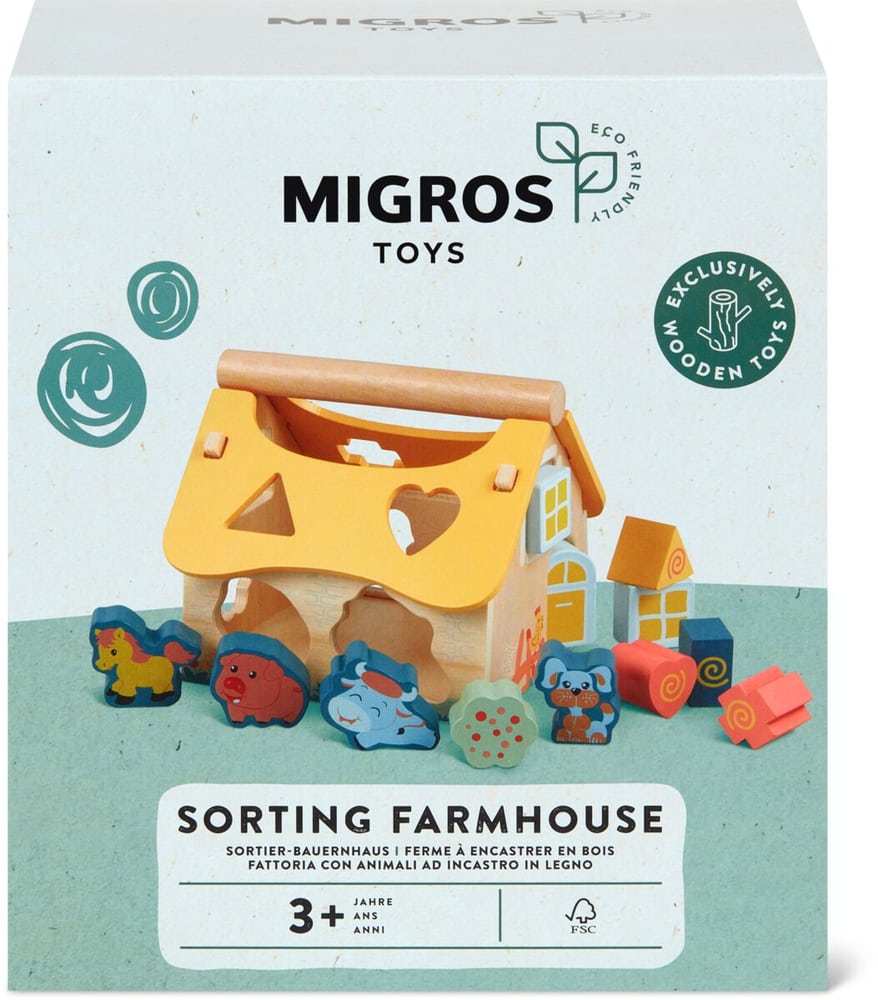 Migros Toys Trieur de formes la Sets de jeu MIGROS TOYS 749314400000 Photo no. 1