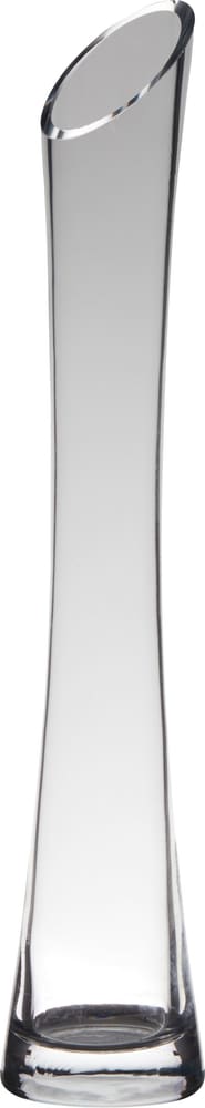 Flute Vase Hakbjl Glass 655707900000 Couleur Transparent Dimensions ø: 7.0 cm x H: 35.0 cm Photo no. 1