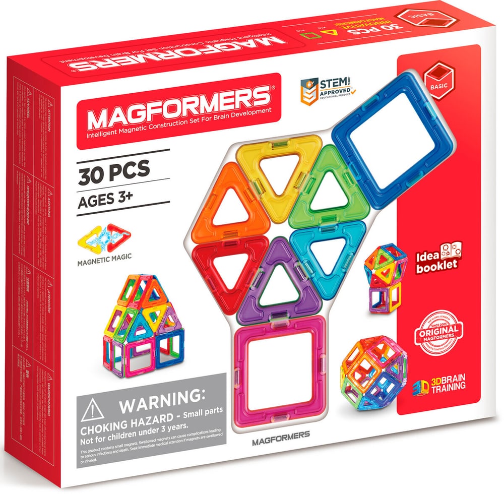 Magformers 30 pièces Sets de jeu Magformers 30 pièces Sets de jeu 741918300000 Photo no. 1