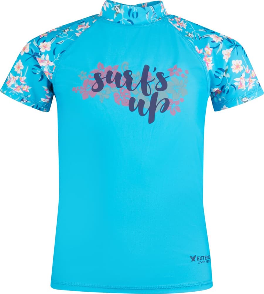T-shirt de bain U.V.P. T-shirt anti-UV Extend 466375317644 Taille 176 Couleur turquoise Photo no. 1