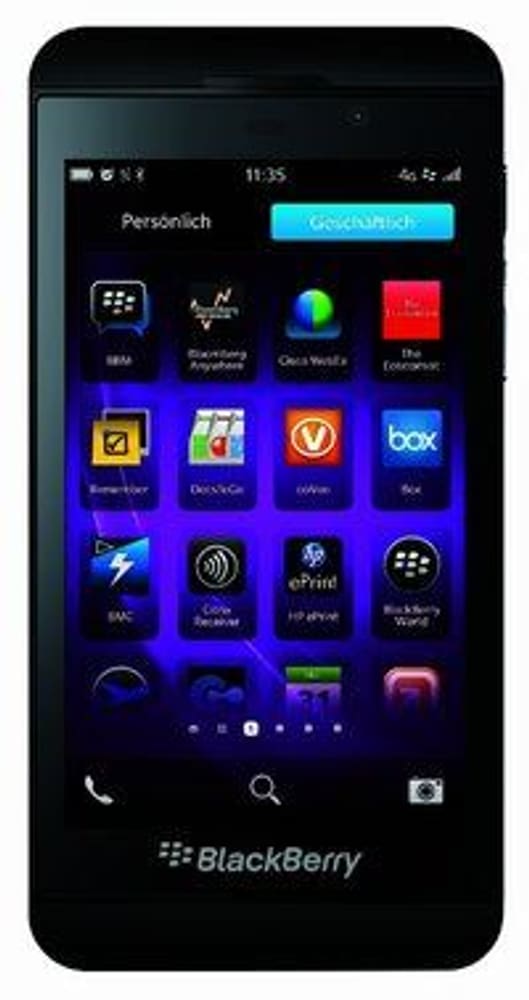 BLACKBERRY Z10 CHARCOAL schwarz Mobiltel BlackBerry 95110003544713 Bild Nr. 1