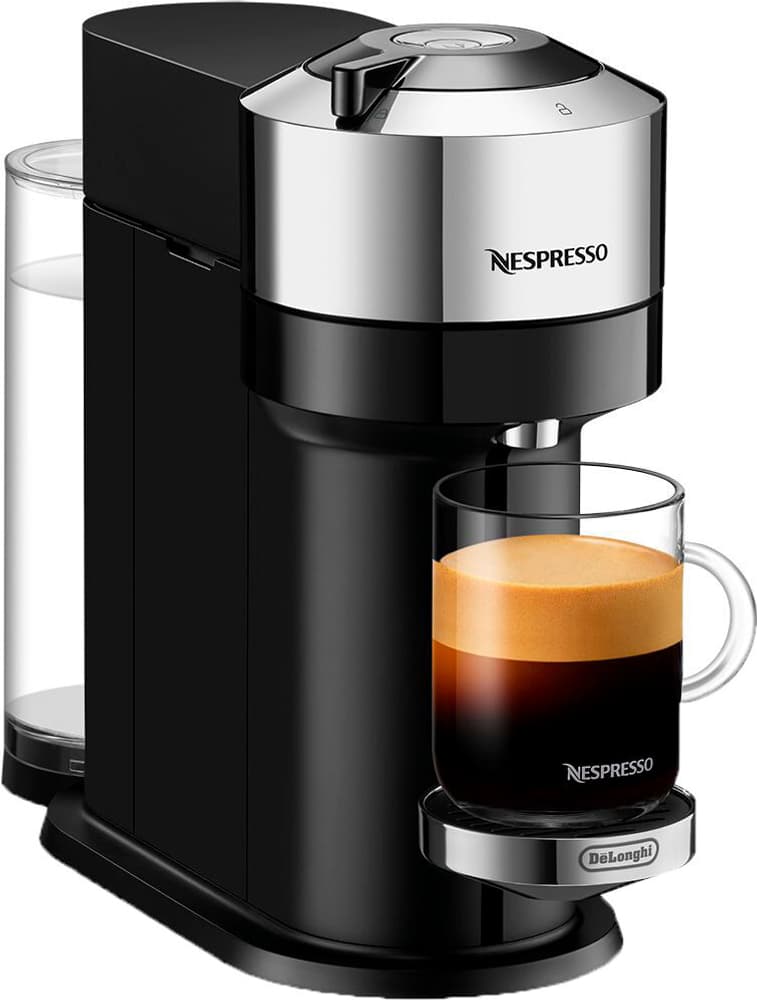 Nespresso Vertuo Next Chrome ENV120C Kapselmaschine De’Longhi 71802280000021 Bild Nr. 1