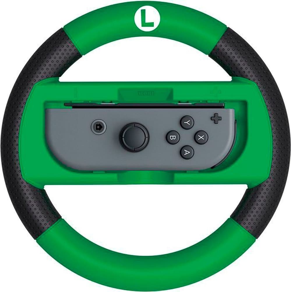 Nintendo Switch Deluxe Wheel Attachment Luigi Controller da gaming Hori 785302422878 N. figura 1