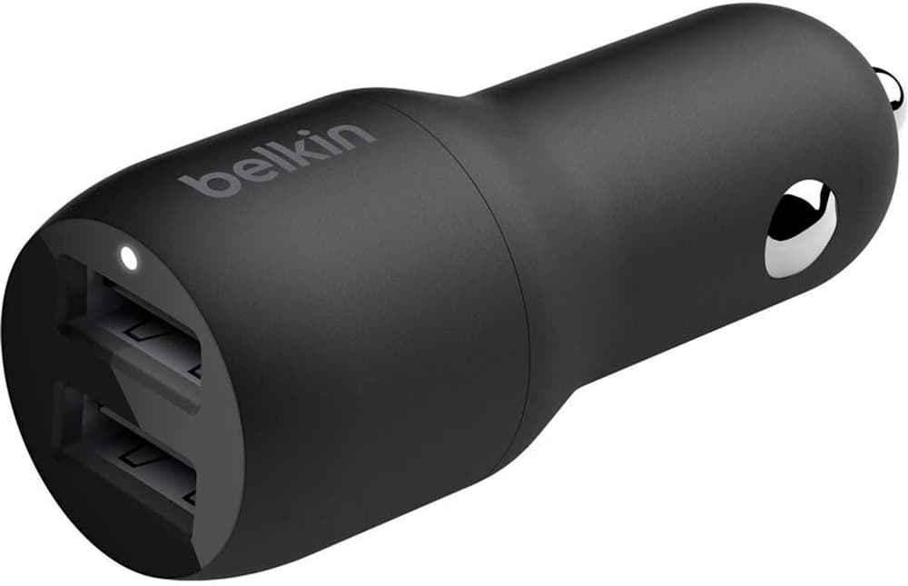 Boost Charge 2-Port USB-A 24W Adaptateur de voiture Belkin 785302400405 Photo no. 1