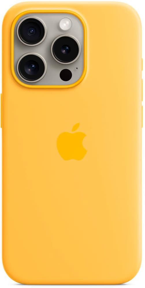 iPhone 15 Pro Silicone Case with MagSafe - Sunshine Coque smartphone Apple 785302426930 Photo no. 1