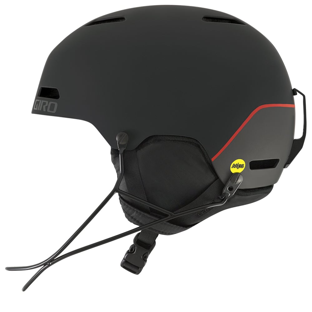 Ledge SL MIPS Helmet Casco da sci Giro 461834651920 Taglie 52-55.5 Colore nero N. figura 1