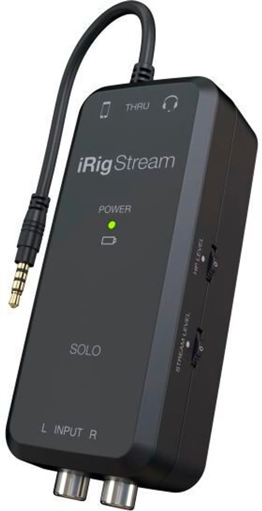 iRig Stream Solo Accessoires pour microphone IK Multimedia 785300184123 Photo no. 1