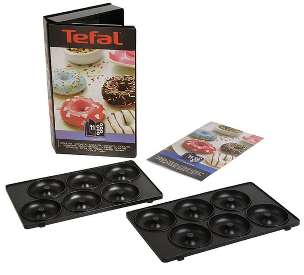 Ensemble de plaques Snack Collection Donuts Tostiera Tefal 785300137436 N. figura 1
