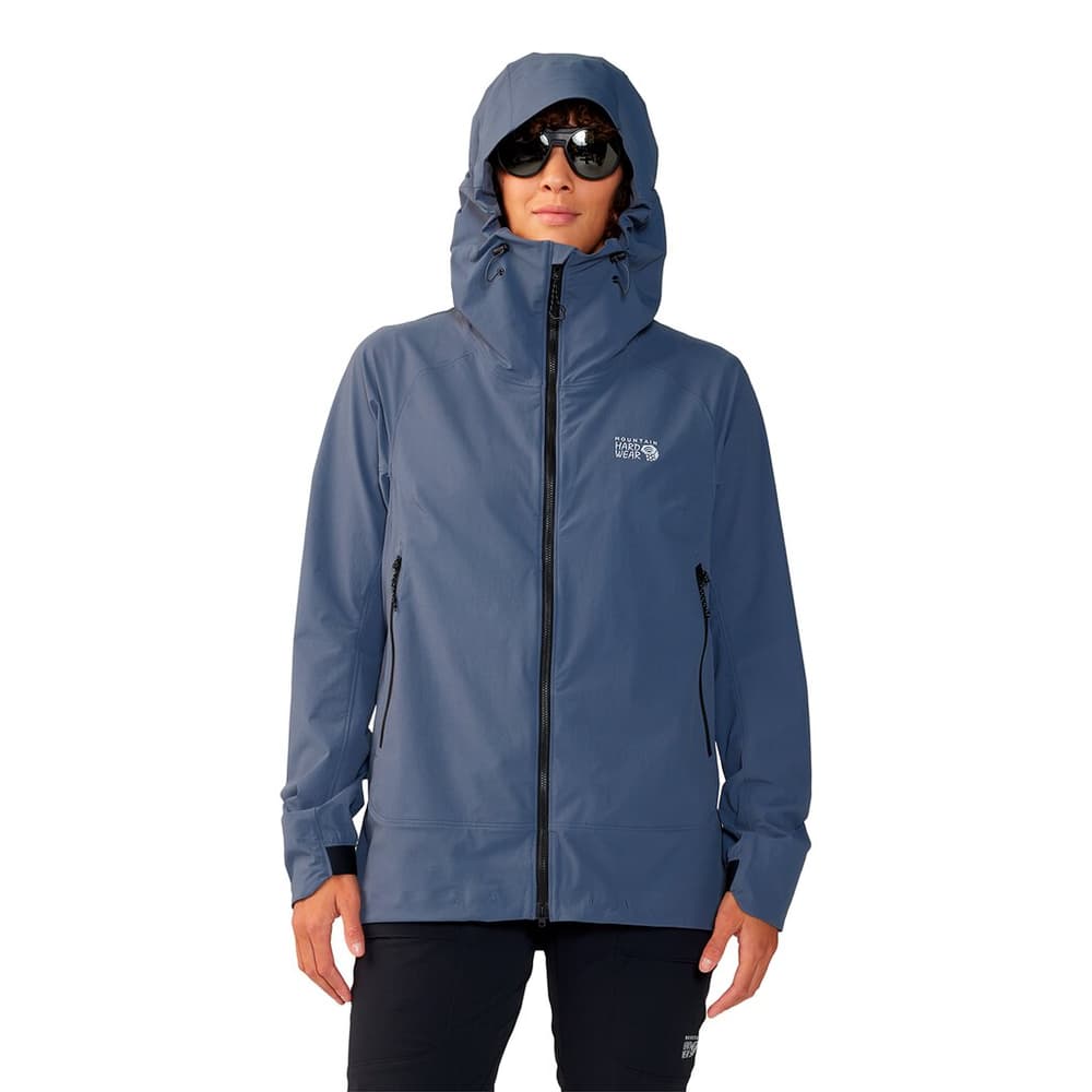W Chockstone™ Alpine LT Hooded Jacket Giacca da trekking MOUNTAIN HARDWEAR 474124700580 Taglie L Colore grigio N. figura 1
