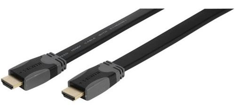 Câble HDMI avec Ethernet High Speed plat Vivanco 9000037006 Photo n°. 1