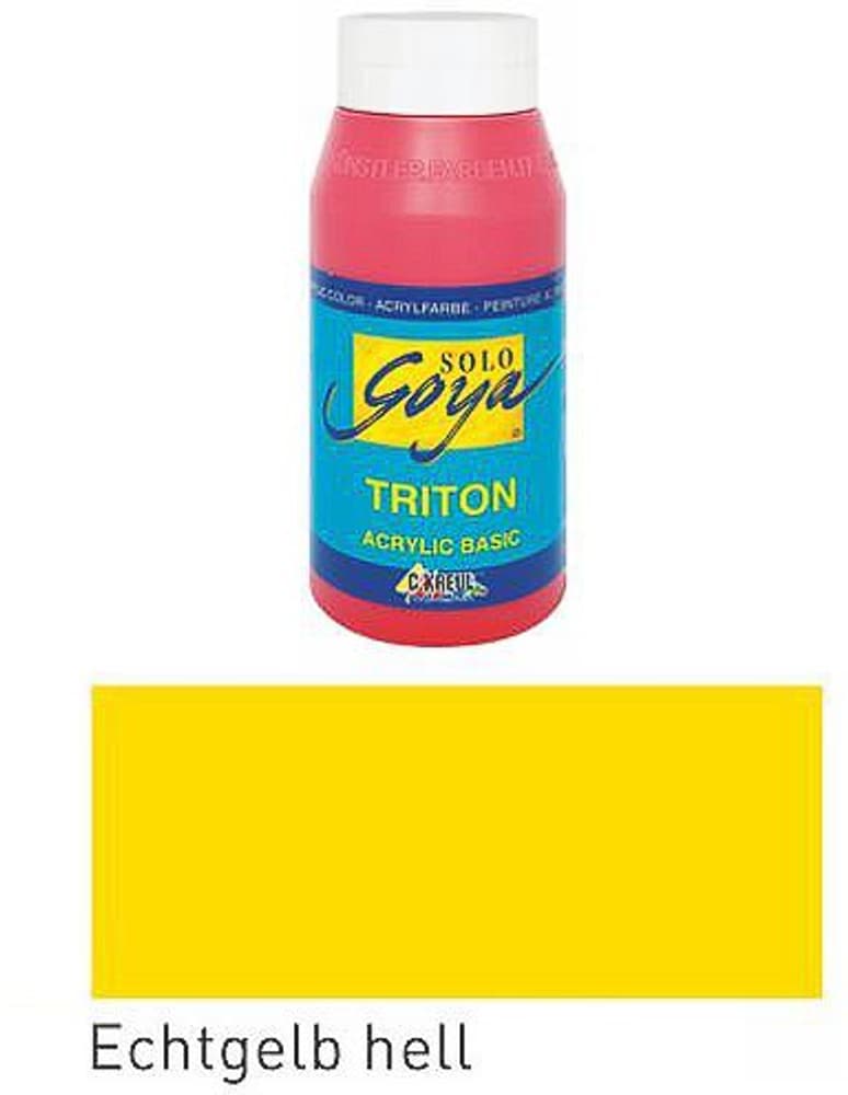 Triton 750ml Acrylfarbe C.Kreul 665488700010 Farbe ECHTGELB Bild Nr. 1