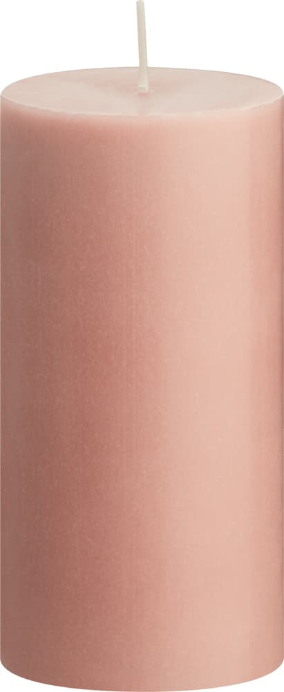 ORGANIC Bougie cylindrique 440817400000 Couleur Vieux rose Dimensions H: 12.0 cm Photo no. 1