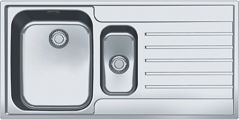 Lavandino in acciaio inox FRANKE Argos AGX 651, incasso dall’alto Lavabo FRANKE 674986600000 N. figura 1