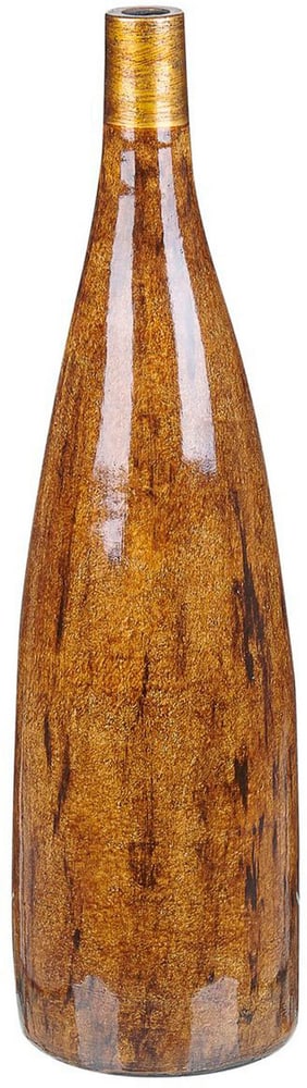 Blumenvase Terrakotta goldbraun 52 cm BURGOS Vase Beliani 611903000000 Bild Nr. 1