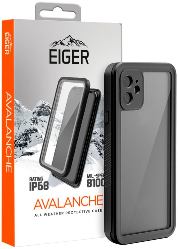 Avalanche Case Black Smartphone Hülle Eiger 785300157203 Bild Nr. 1