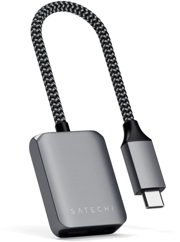 USB-C Audio Adapter mit 3.5mm- & USB-C Ladeport Audio Adapter Satechi 785300164441 Bild Nr. 1