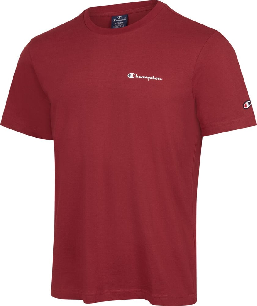 American Classics Crewneck Shirt T-shirt Champion 462425000488 Taglie M Colore bordeaux N. figura 1