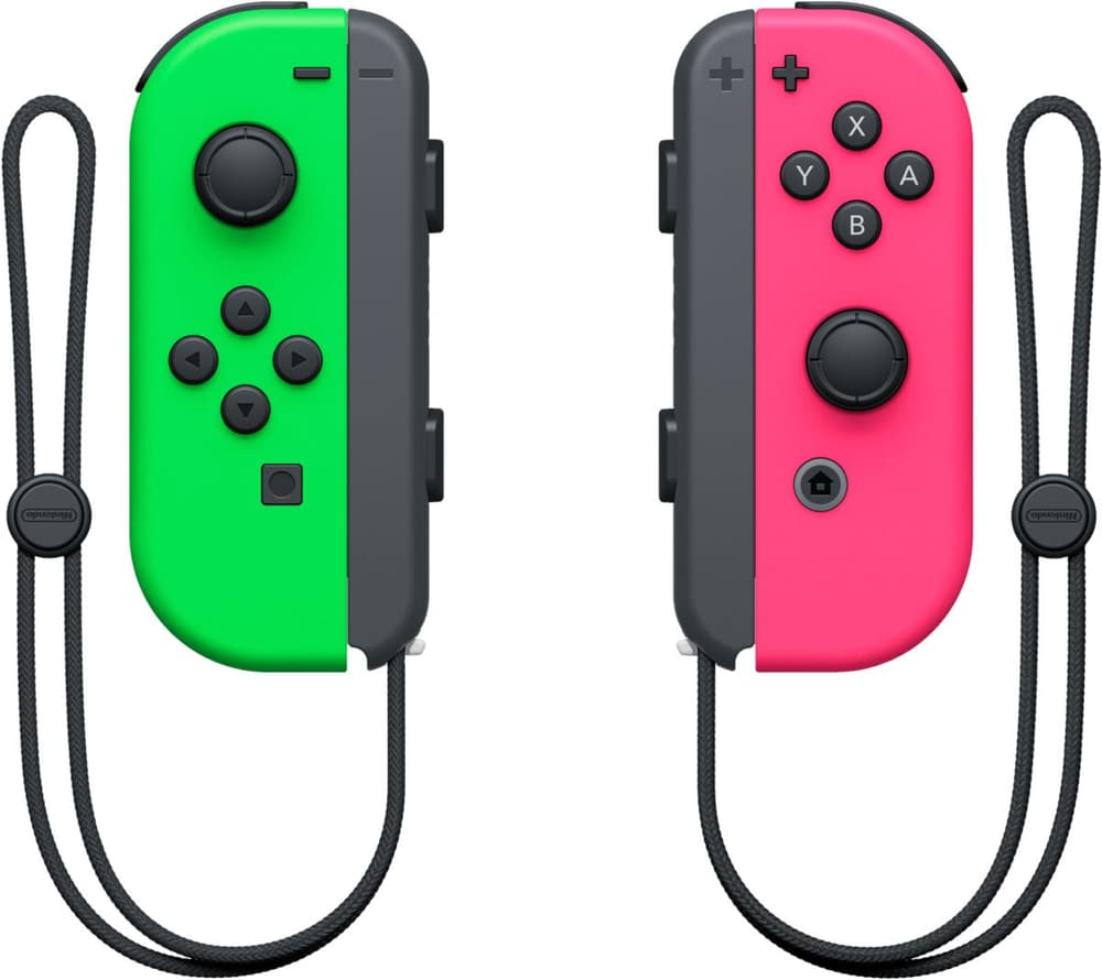 Switch Joy-Con 2er-Set Neon-vert/Neon-rose Contrôleur de gaming Nintendo 798189100000 Photo no. 1