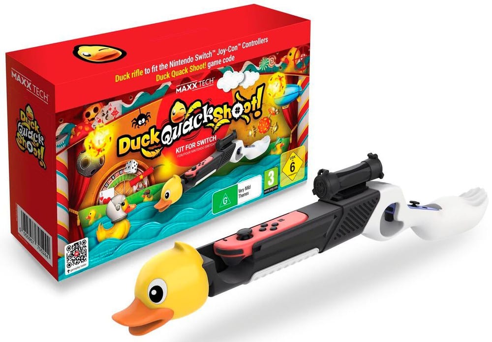 NSW - Duck, Quack, Shoot! (incl. Pistola per anatre) Game (Box) 785302416757 N. figura 1