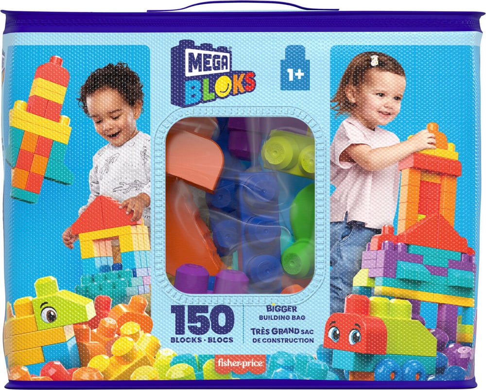 Bloks HHM96 Borsa per blocchi da costruzione Deluxe Set di giocattoli Mega Bloks 741916800000 N. figura 1