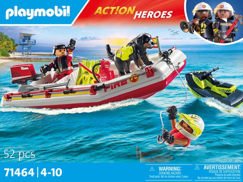 Action Heroes 71464 Feuerwehrboot PLAYMOBIL® 741923400000 Bild Nr. 1