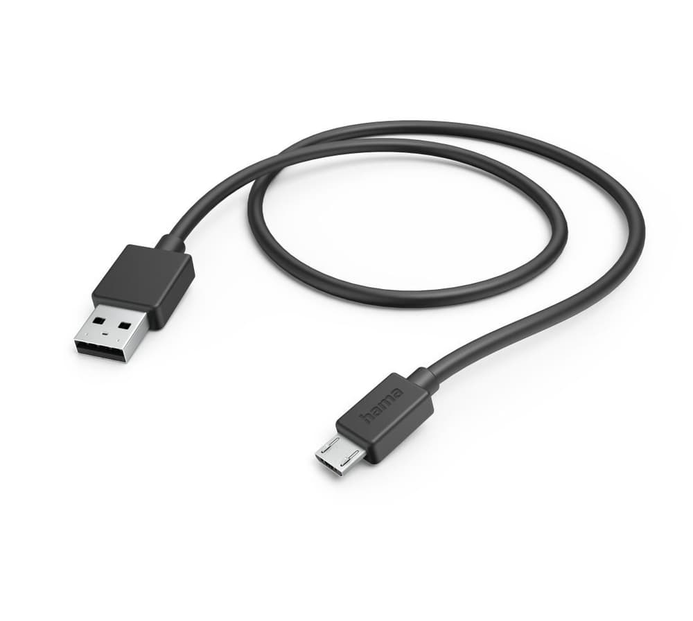 USB-A - Micro-USB, 1m, Blanc Câble de recharge Hama 785300173820 Photo no. 1