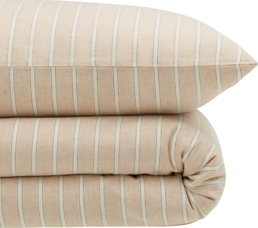 LAURITA Federa per cuscino in lino 451500810674 Dimensioni Federa per cuscino - 65 x 65 cm Colore Beige N. figura 1