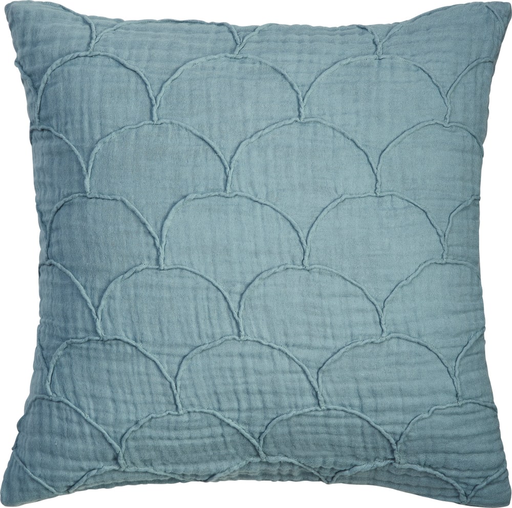 KESARA Fodera per cuscino decorativo 453204716940 Colore Blu Dimensioni L: 45.0 cm x A: 45.0 cm N. figura 1