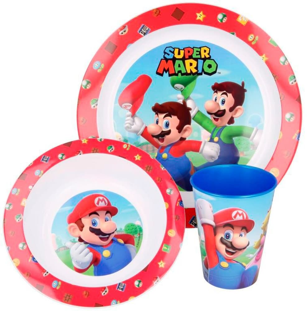 Super Mario -  Geschirr-Set 3-teilig Merchandise Stor 785302413447 Bild Nr. 1