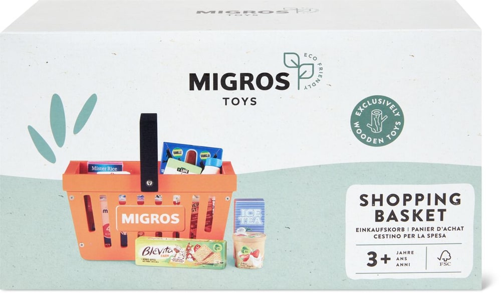 Migros Toys Einkaufskorb Rollenspiel MIGROS TOYS 749315400000 Bild Nr. 1