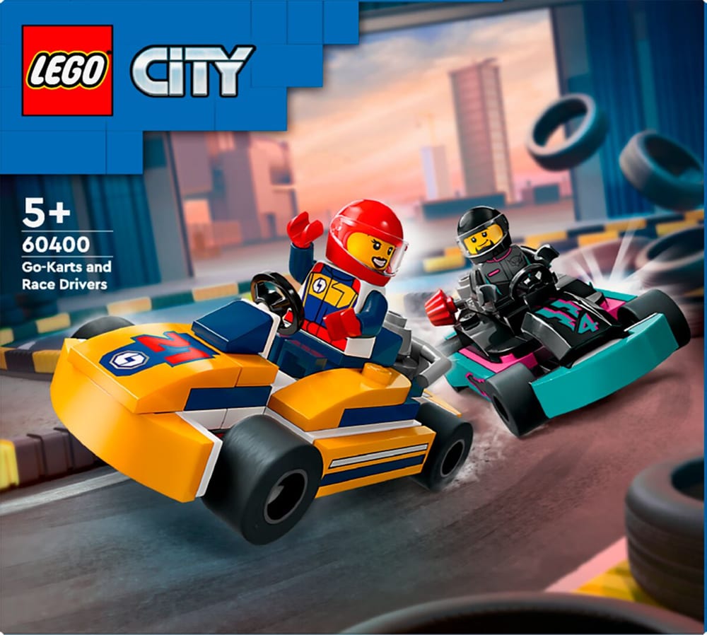 City 60400 Go-Karts mit Rennfahrern LEGO® 741910900000 Bild Nr. 1