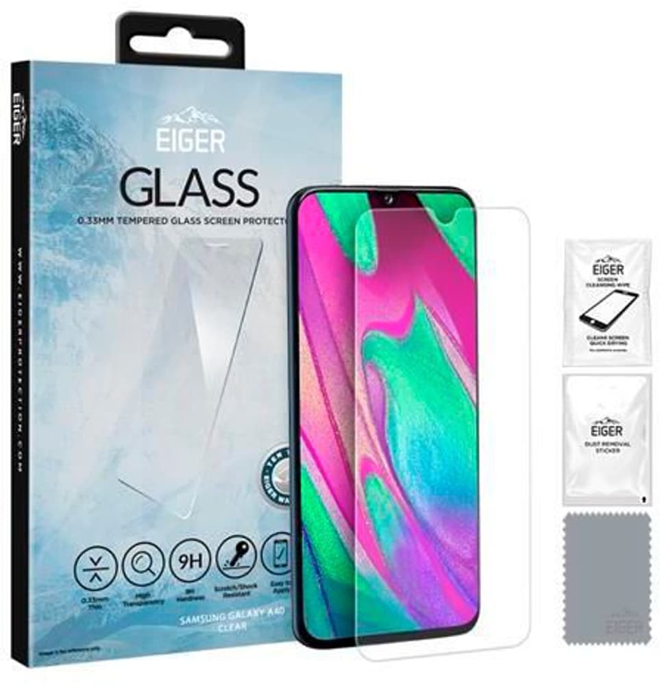 Display-Glas "2.5D Glass clear" Protection d’écran pour smartphone Eiger 785300149371 Photo no. 1