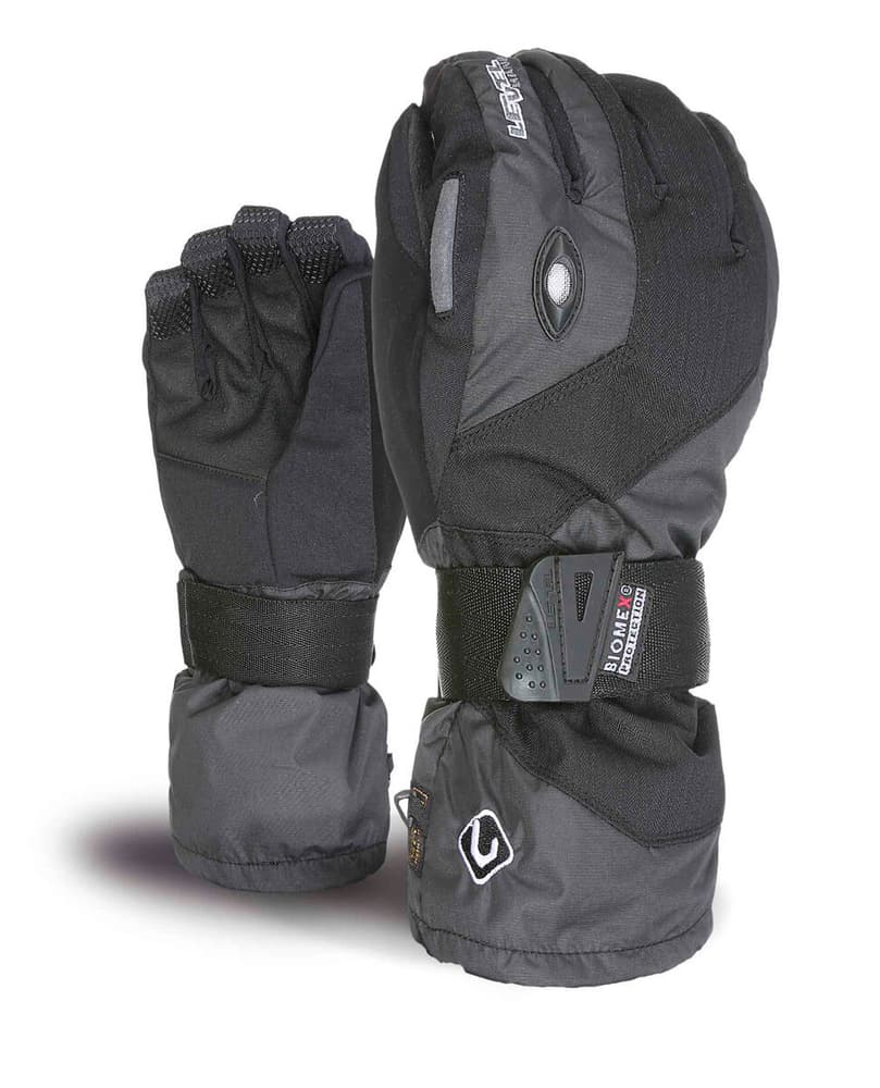 Clicker Gants de snowboard Level 496708907020 Taille 70 Couleur noir Photo no. 1