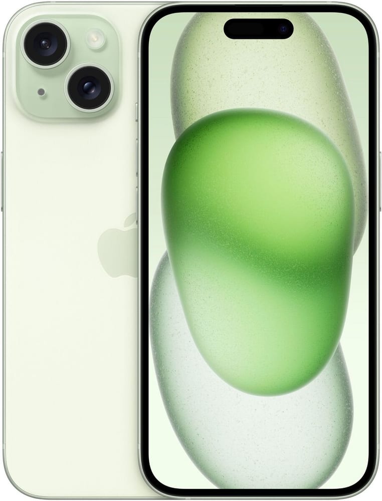 iPhone 15 128GB Green Smartphone Apple 785302407209 Farbe Green Speicherkapazität 128.0 gb Bild Nr. 1