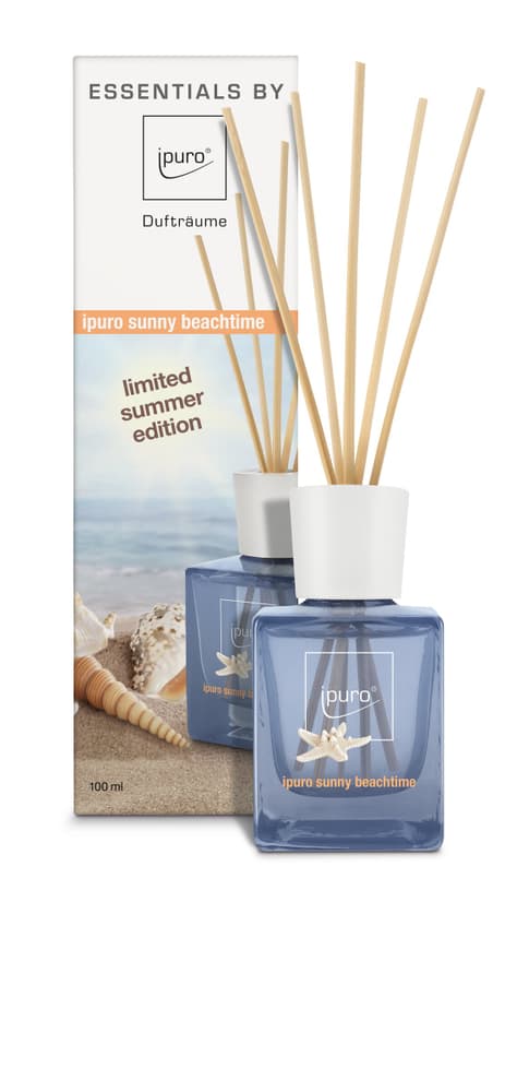Sunny beachtime, 100ml Parfum d'ambiance Ipuro 656137900009 Couleur orange clair Dimensions L: 6.9 cm x P: 6.1 cm x H: 22.5 cm Photo no. 1