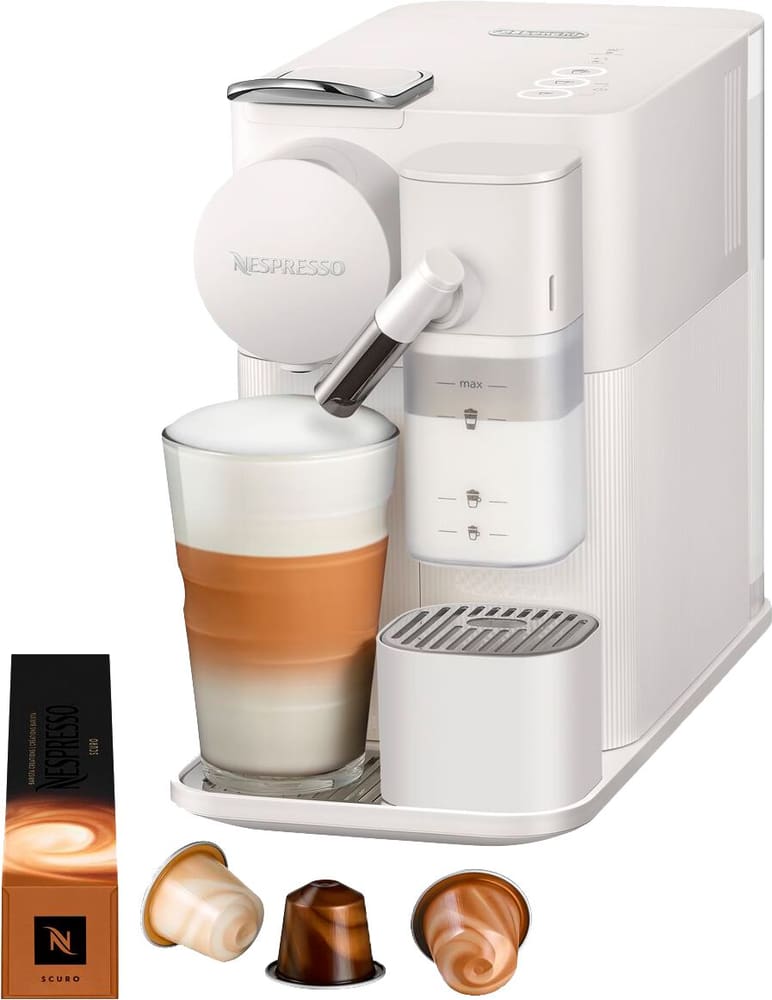 Nespresso Lattissima One Blanc EN510 Machine à café à capsules De’Longhi 718024800000 Photo no. 1