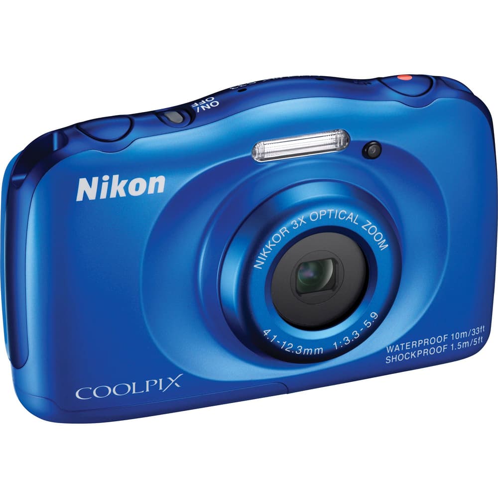 Nikon Coolpix S33 Kompaktkamera blau Nikon 95110040959815 Bild Nr. 1