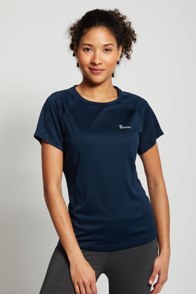 W T-Shirt T-shirt Perform 470486704222 Taille 42 Couleur bleu foncé Photo no. 1