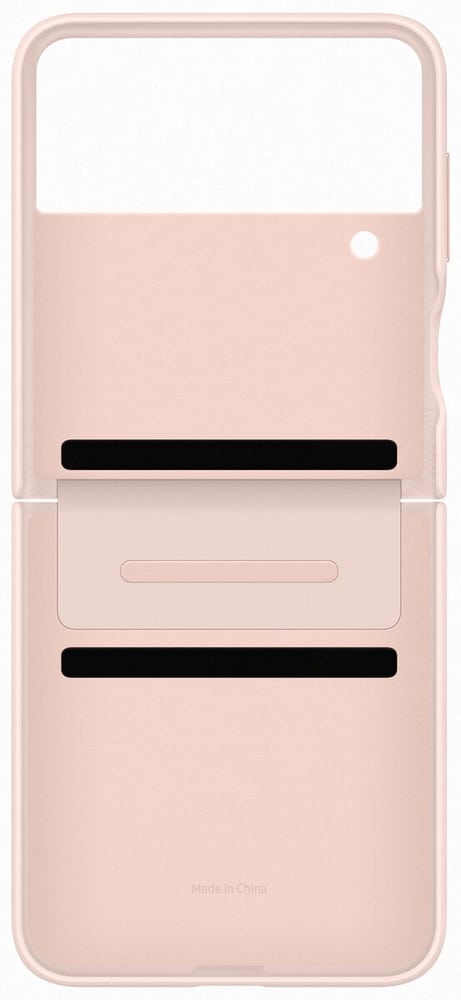Galaxy Z Flip4 Flap Leather Cover - Peach Coque smartphone Samsung 785300168391 Photo no. 1