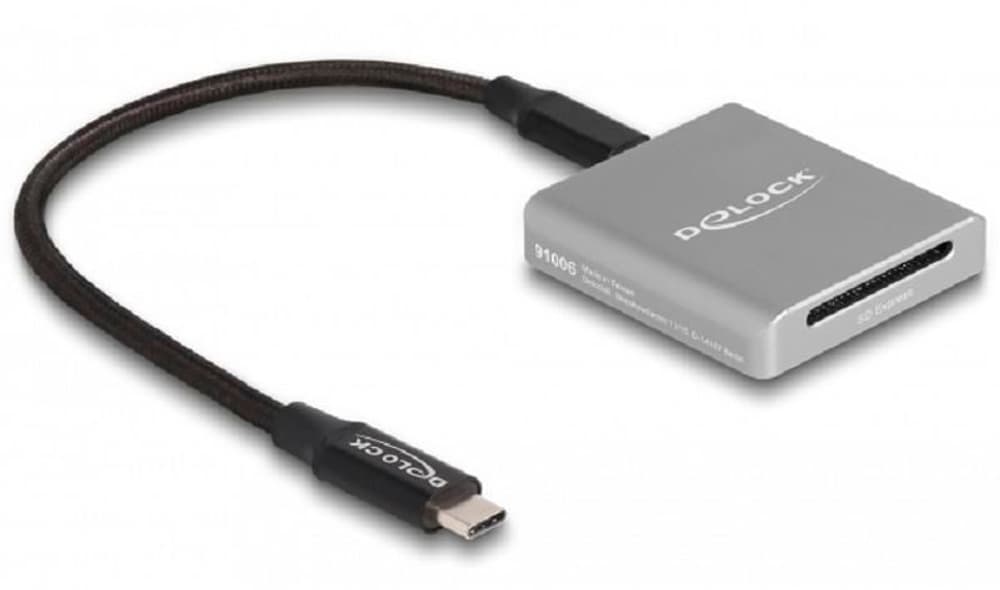 USB-C esterno per schede di memoria SD Express Lettore di schede DeLock 785302404551 N. figura 1