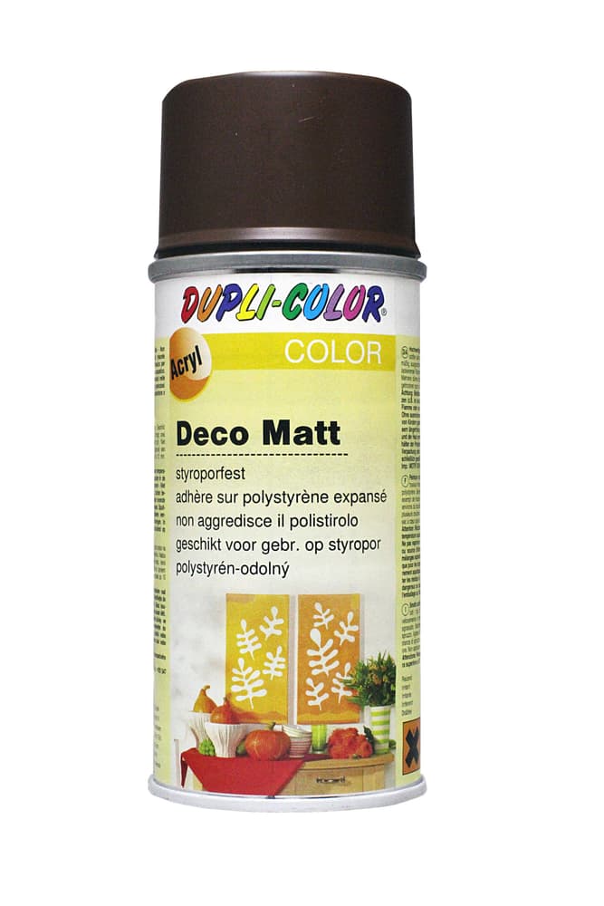 Vernice spray deco opaco Air Brush Set Dupli-Color 664810024001 Colore Marrone noce N. figura 1