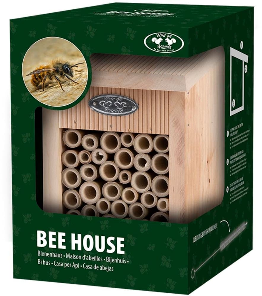 Casa delle api, 15,9 x 15,9 x 22 cm Accessori per la fauna selvatica Esschert Design 785302401015 N. figura 1