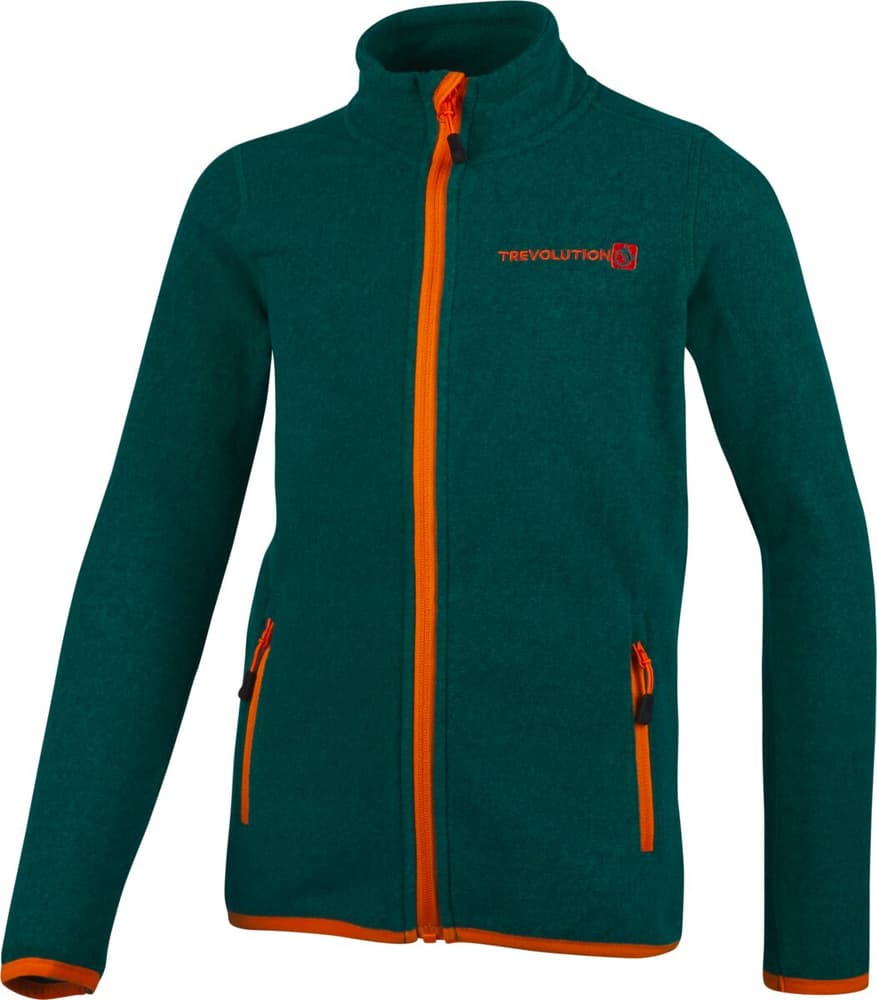 Veste en polaire Veste polaire Trevolution 469310212263 Taille 122 Couleur vert foncé Photo no. 1